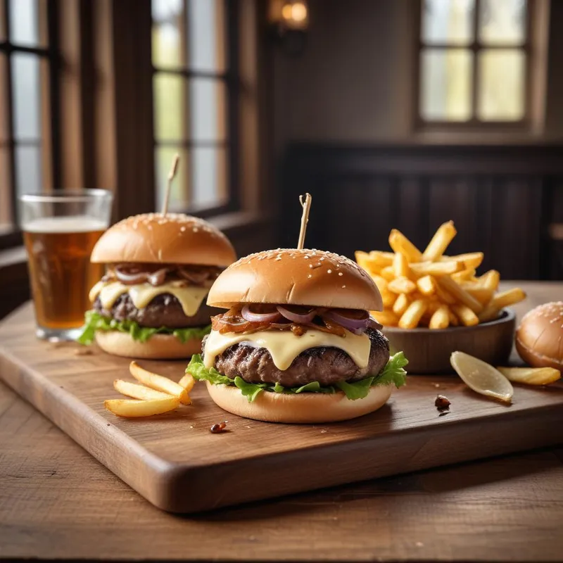 Burger de la brasserie